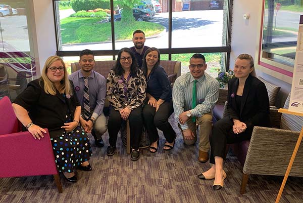 group of FRFCU employees from their Easton branch